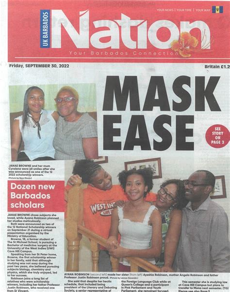 Barbados Weekend Nation Magazine Subscription