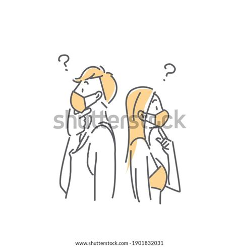 Handdrawn Simple Illustration Safe Sex Stock Vector Royalty Free