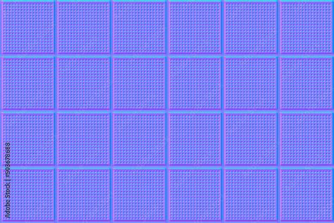 Normal Map Seamless Texture Of Wall Floor Or Ceiling Pattern Bump