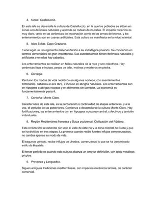 Tema 10 Bronce Mediterraneo PDF