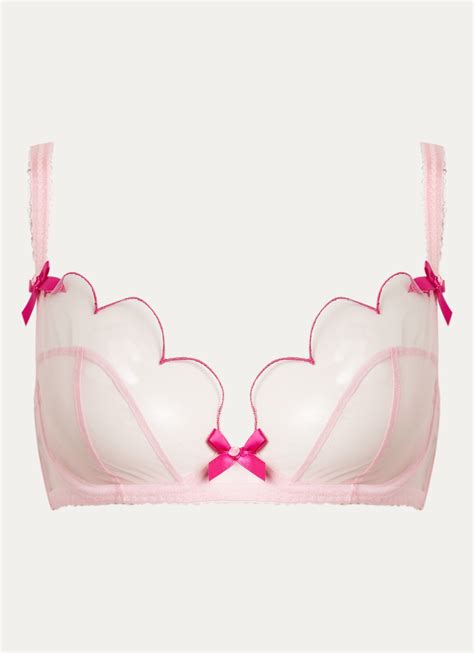 Agent Provocateur Lorna Beugel Bh Met Strikdetail • Lichtroze • De