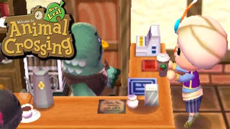 Animal Crossing New Leaf Coffee To Go Nintendo 3ds Gameplay