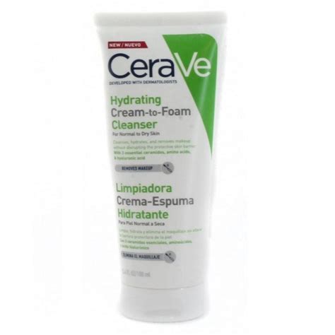 Cerave Limpiadora Crema Espuma Hidratante Piel Normal A Seca Ml