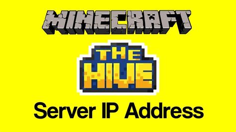 The Hive Server Ip 2020 YouTube