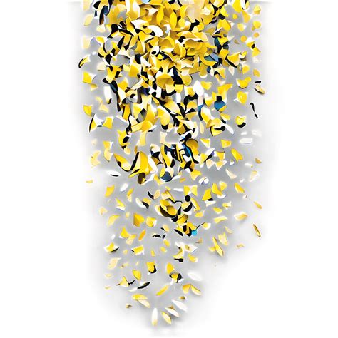 Download Yellow Confetti Png Dvu | Wallpapers.com