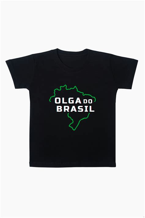 Camiseta Infantil «Olga do Brasil» - Olga do Brasil