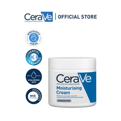 Cerave Moisturising Cream 50ml 177ml 454ml Lazada