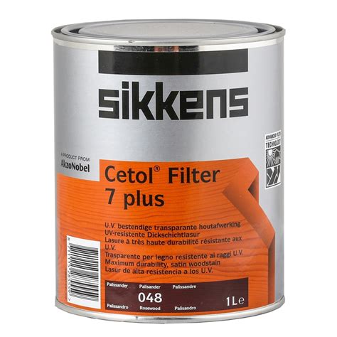 Sikkens 1l Cetol Filter 7 Plus Rosewood Timber Stain Bunnings Warehouse