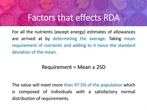 What Is Recommended Dietary Allowances 3 5