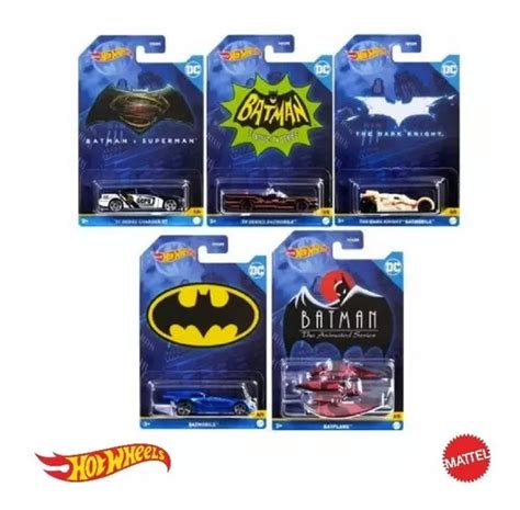 Hot Wheels Coleção Batman Set Completo C 05 Mattel Frete grátis