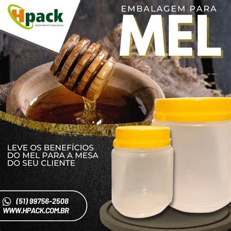 Frasco Para Mel Qualidade Que Valoriza O Seu Produto HPACK