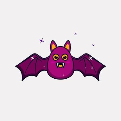 Cute Halloween Bat Vector Art, Icons, and Graphics for Free Download