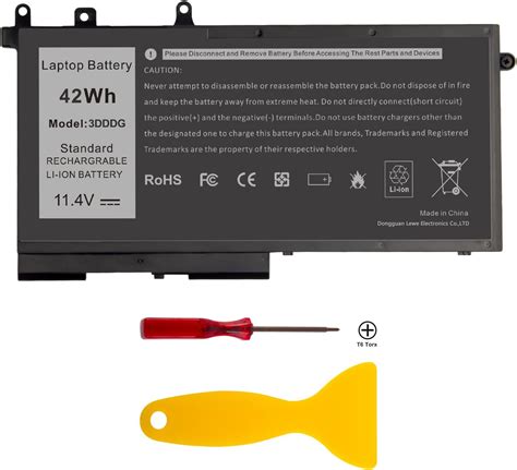 Amazon Futurebatt 3DDDG 11 4V 42Wh New Laptop Battery For Dell