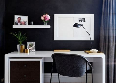 Black Home Office Ideas Inspiring Dark Offices And Sophisticated Home