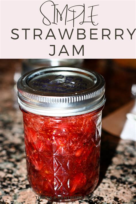 Homemade Strawberry Jam Without Pectin Artofit