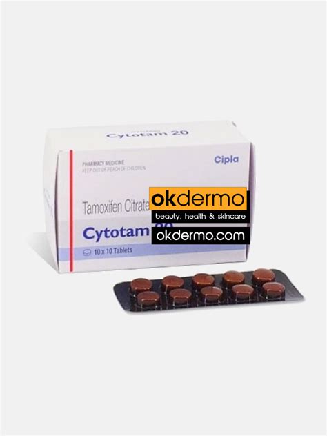 Cytotam Tamoxifen Tablets Okdermo Skin Care