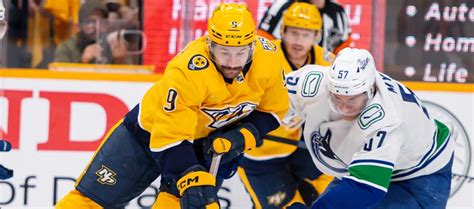 Canucks Vs Predators NHL Playoffs Same Game Parlay Sunday BettingPros