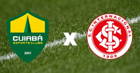 Cuiabá X Inter Pelo Brasileirão Transmissão Ao Vivo Escalações E