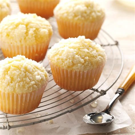 Easy Lemon Muffins With Lemon Glaze