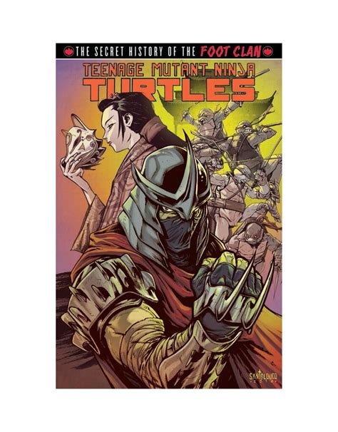 Idw Tmnt Tp Secret History Foot Clan Vault13 Online Store