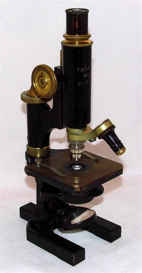 Vintage Carl Zeiss Jena Microscope No 34782 Note With M Flickr