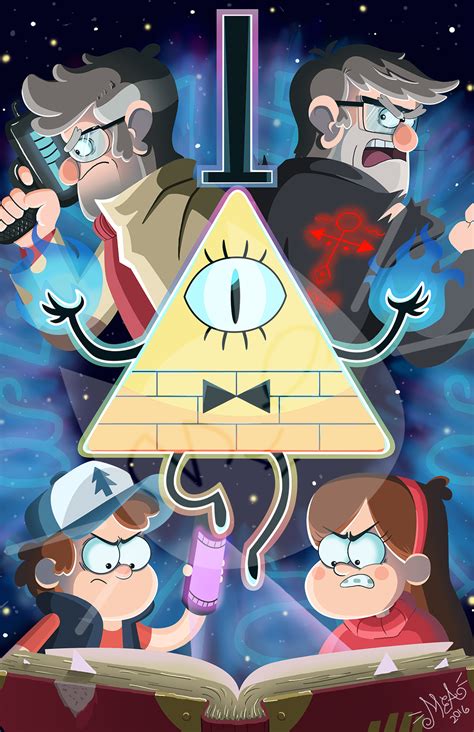 Meastudios Gravity Falls Bill Cipher Wallpaper De Desenhos Animados