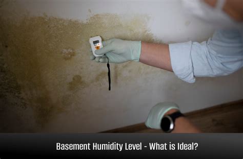 Basement Humidity Level What Is Ideal