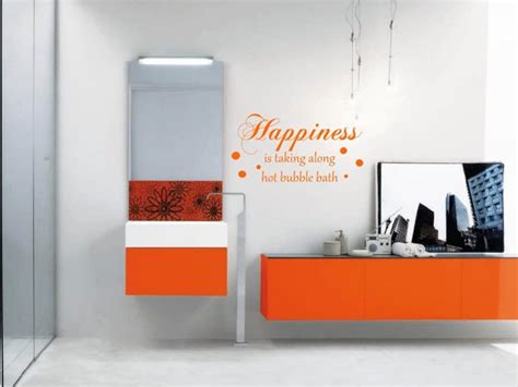 Happiness Is Taking Along Hot Bubble Bath Vinyl Wall Decal Tools And Home Improvement