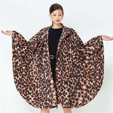 Leoparden Regenponcho Poncho Shop