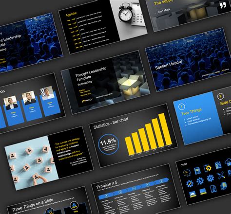 Corporate Slide Deck Templates on Behance