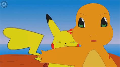 pikachu y charmander (una historia de amor) - YouTube