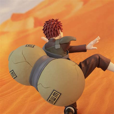 Naruto Shippuden Gaara Version 2 Vibration Stars Statue