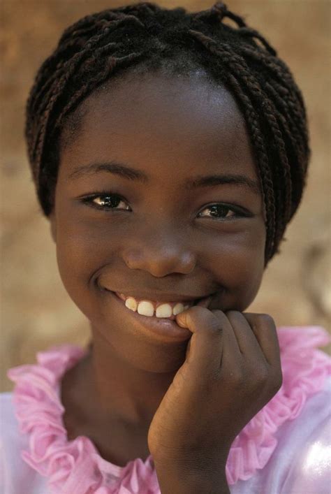 Burkinafaso Smile Lachen Meisje Geisha Tattoos Beautiful Smile