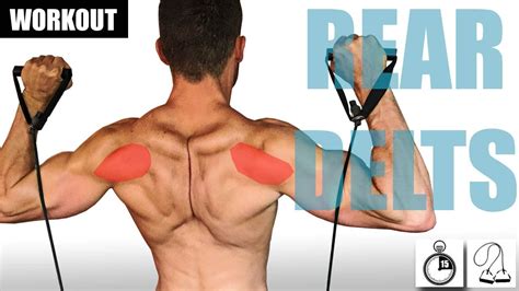 FAST RESISTANCE BAND REAR DELT WORKOUT YouTube