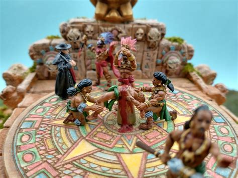 3D Printable Aztec Sacrifice by Wargames Atlantic