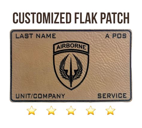 Custom Flak Plate Carrier Patch Custom Logo Military Etsy Canada