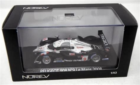 Norev Peugeot Le Mans Total Racing No Model Car