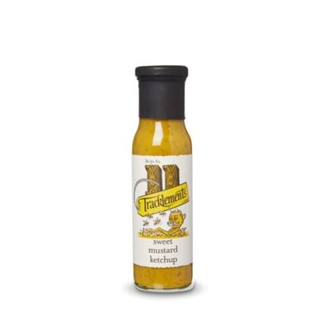 Tracklements Sweet Mustard Ketchup 230ml £335 Tracklements Mustard