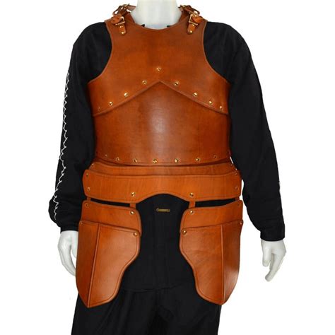 Formed Leather Cuirass With Tassets Fantasy Leather Armor Dk5007 Etsy