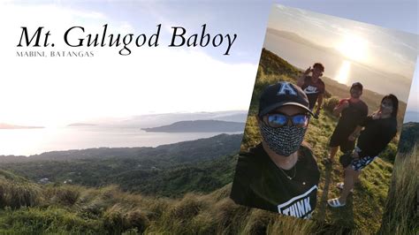 Mt Gulugod Baboy Mabini Batangas Youtube