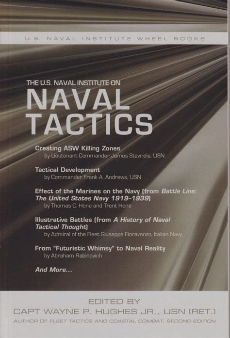 BOOK REVIEW - The U.S. Naval Institute On Naval Tactics | Naval Historical Foundation