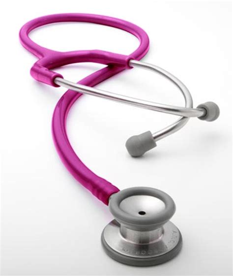 ADC 604 Stainless Pediatric Stethoscope, Metallic Raspberry, 604MRS ...