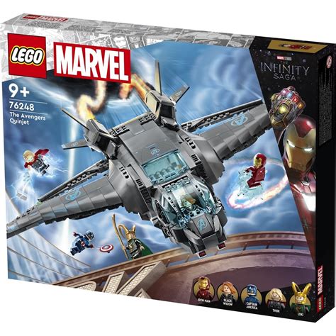 Le Quinjet Des Avengers Lego Marvel 76248 La Grande Récré La Réunion