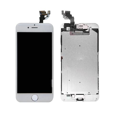 BLOC LCD TOUT ASSEMBLÉ VITRE TACTILE ECRAN LCD IPHONE 6 PLUS BLAN