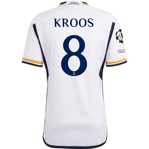 Toni Kroos Real Madrid Home Jersey By Adidas Arena Jerseys