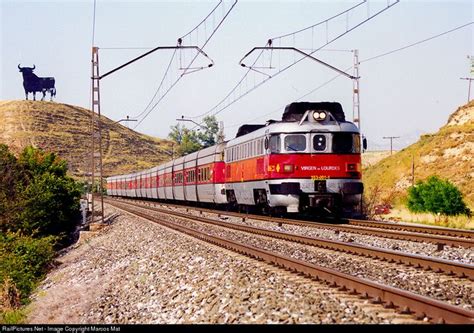 Renfe Krauss Maffei At Briviesca Burgos Spain By Marcos