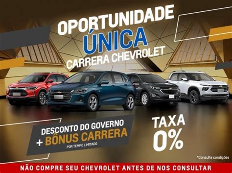 OPORTUNIDADE ÚNICA CARRERA CHEVROLET ASA NORTE em Brasília Sympla