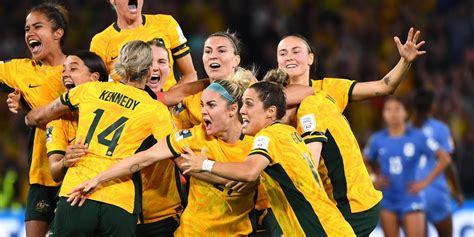 Australia Continues Its Charmed World Cup Run Now England Awaits Wsj