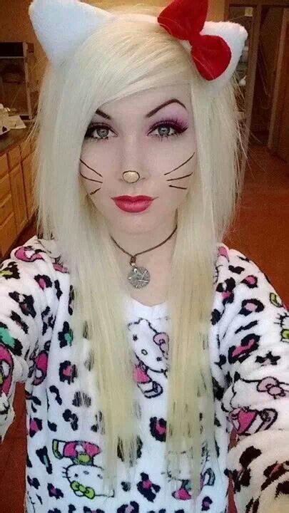 Hello Kitty Costume Makeup