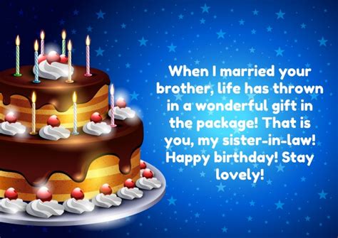 Top 30 Birthday Quotes For Sister In Law With Images